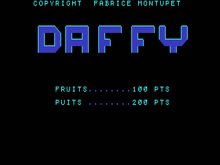 Daffy opening screen