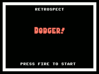 Dodger opening screen