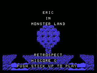 Eric in Monsterland opening screen