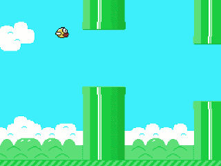 Flappy Bird in-game shot