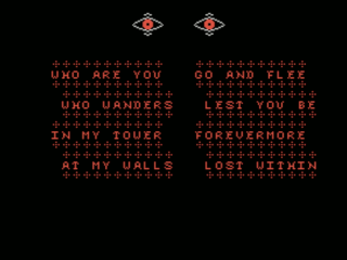 Hell's Halls opening screen