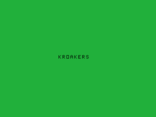Kroakers opening screen