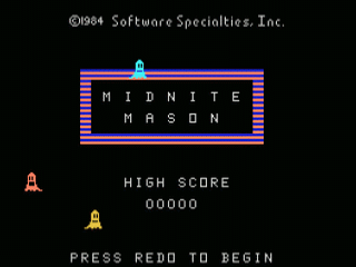 Midnite Mason opening screen