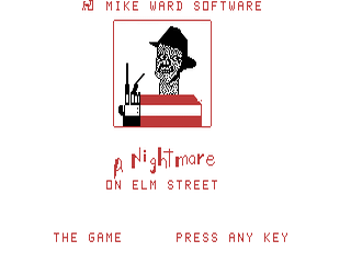 Nightmare On Elm Street opening screen