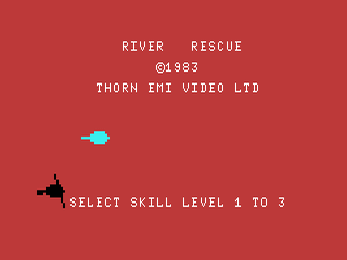 River Rescue opening screen