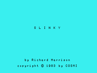 Slinky opening screen
