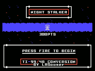 Night Stalker opening screen