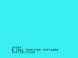 Thief opening screen