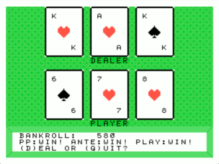 Three Card Poker in-game shot
